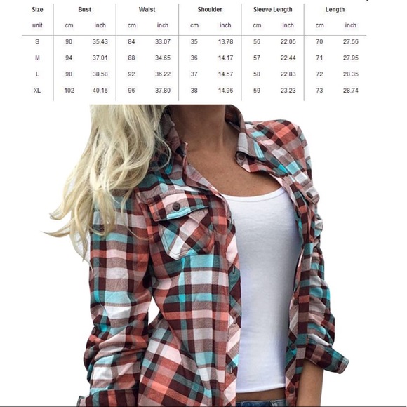 🔥SALE Sunset Plaid Button-down Shirt - Picture 5 of 5