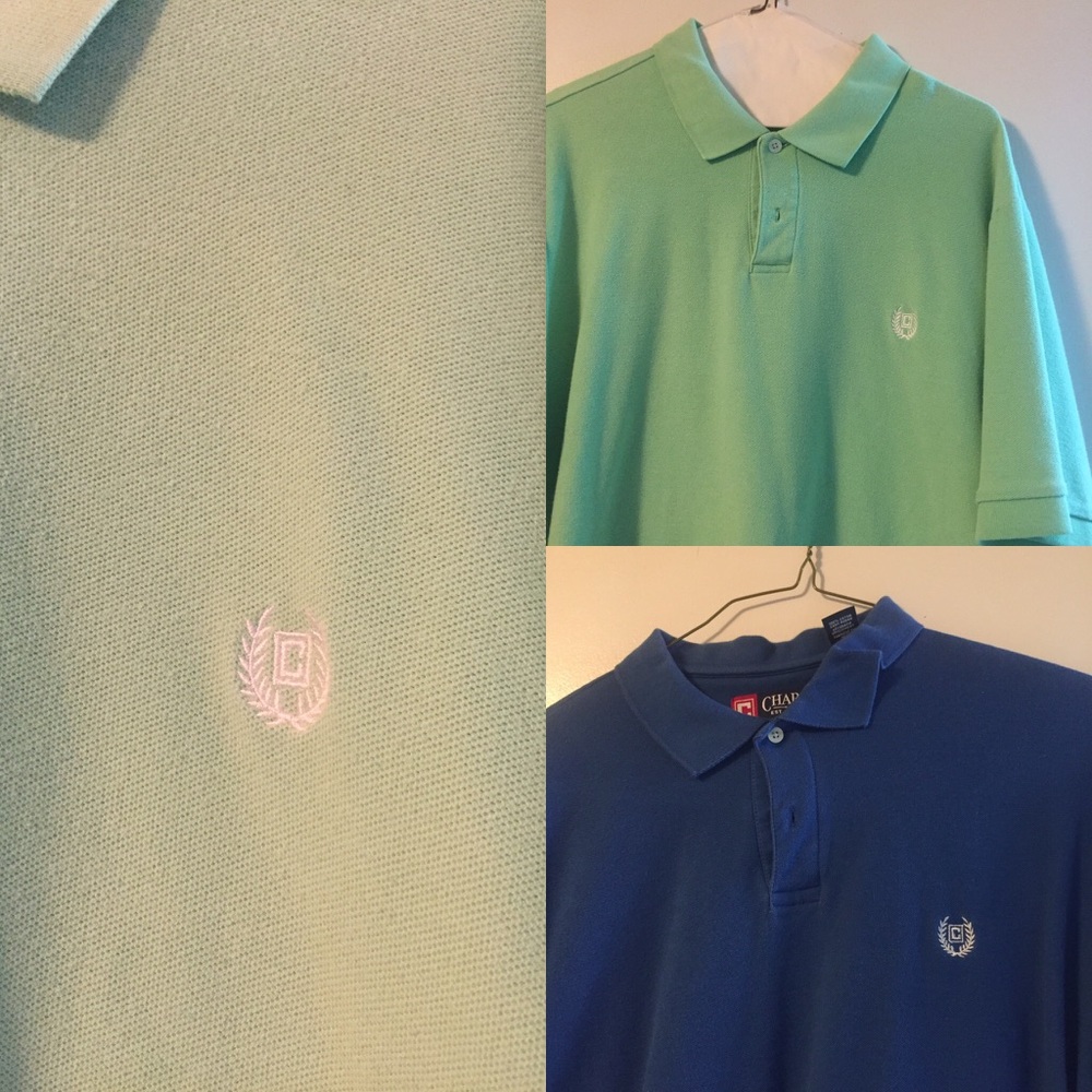 Chaps men polo type shirts