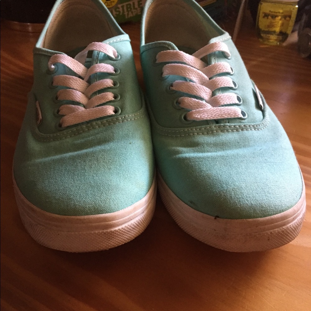 Mint colored Vans TRADEEE - Picture 2 of 5