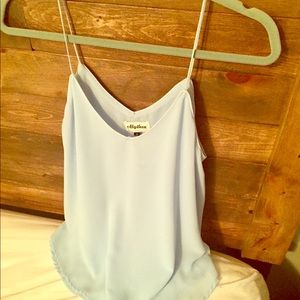 Gorgeous Nordstrom Camisole soft baby blue