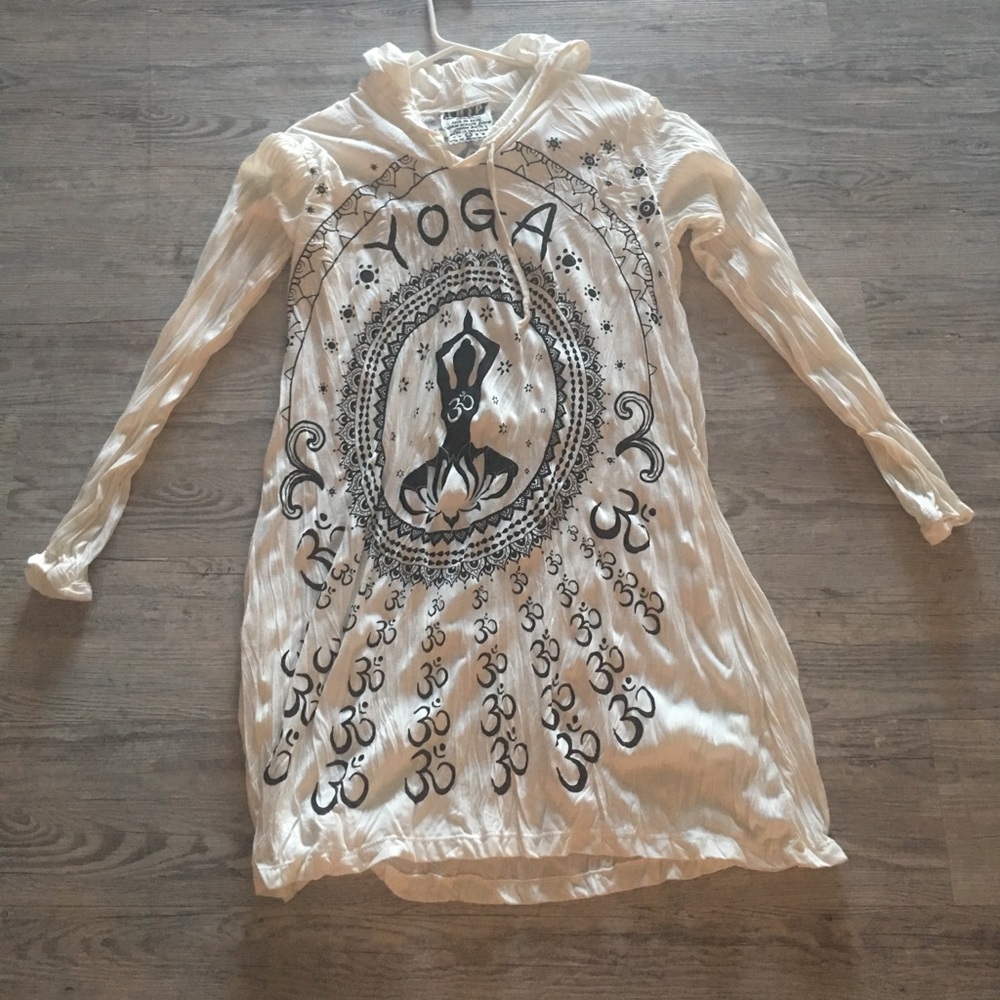 Yoga hoodie cover up