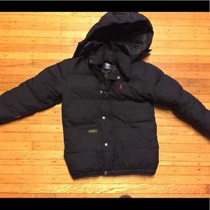 Boys Size 8 Heavy Ralph Lauren Polo Coat!