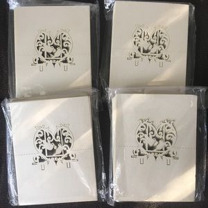 200 placement cards for weddings