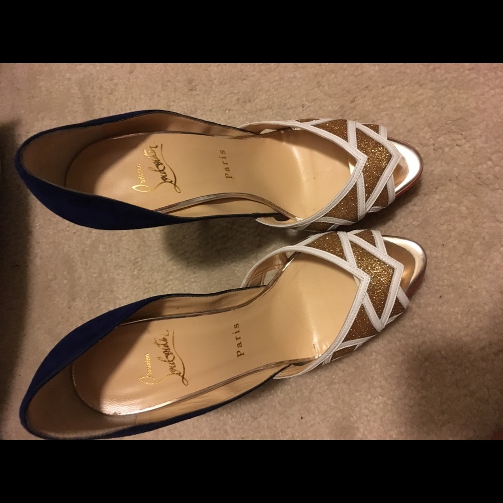 Christian Louboutin 37.5 never used