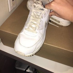 Girls white air max
