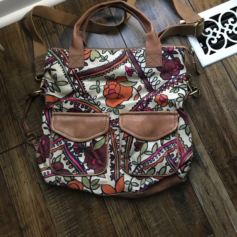 Fossil purse handbag crossbody new
