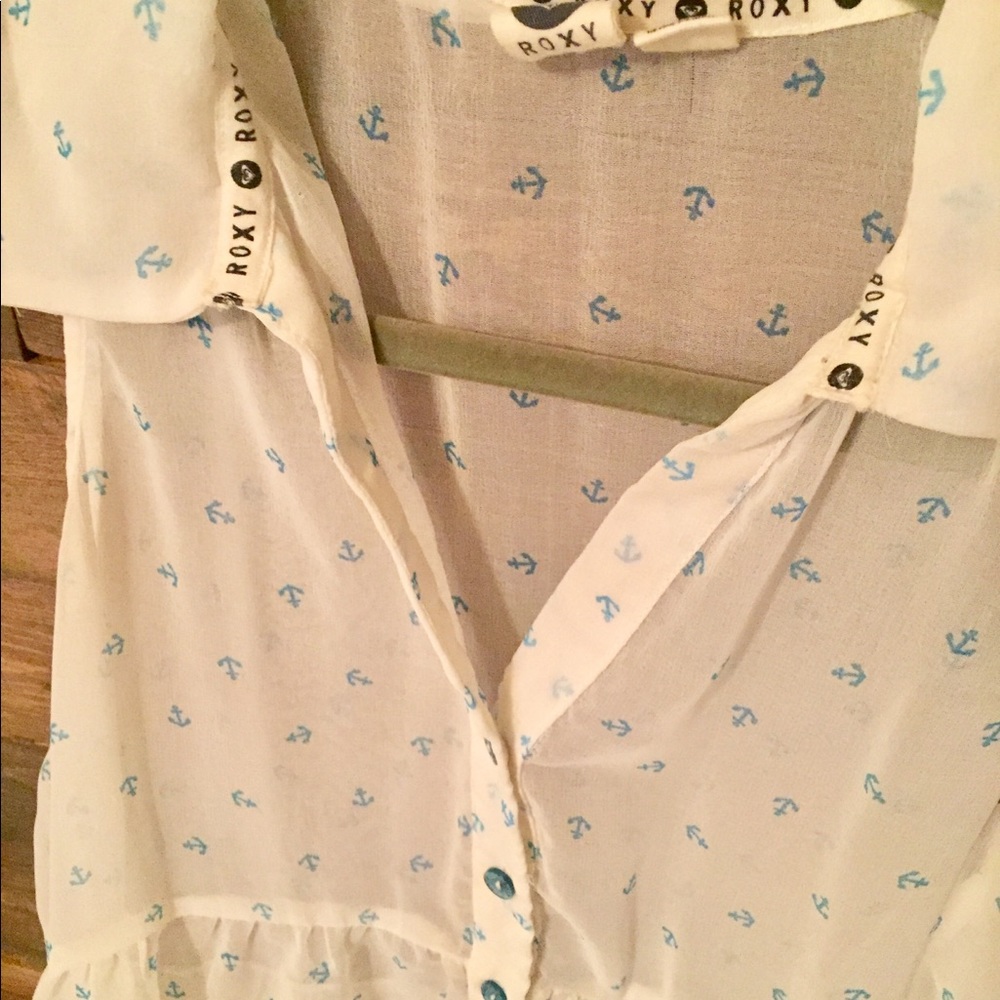 Beach Tank - Anchor Print - Roxy - Picture 2 of 3