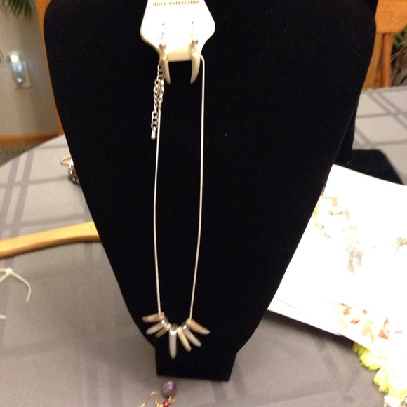 Necklace and Matching Earrings Set - Picture 3 of 3