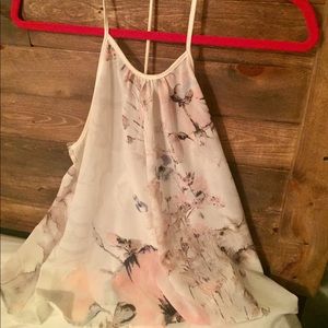 Beautiful camisole blouse with exposed back