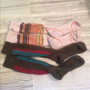 Two pair of Smartwool Ski socks
