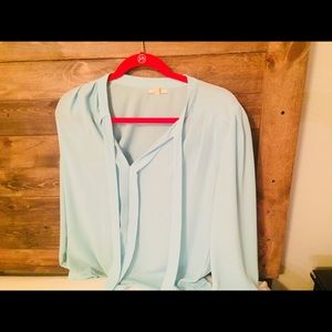 Pleione blouse xs baby blue