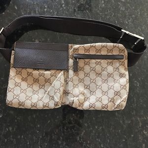 Gucci Fanny Pack Brown Cross Body Bag