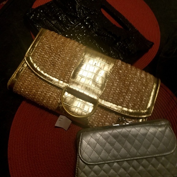 SOLD Reduced 3 NEW BUNDLE CLUTCHES - Picture 2 of 4
