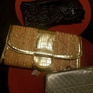 SOLD Reduced 3 NEW BUNDLE CLUTCHES
