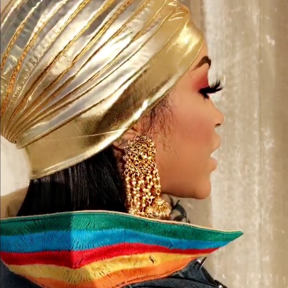 Seven Plated Head Turban