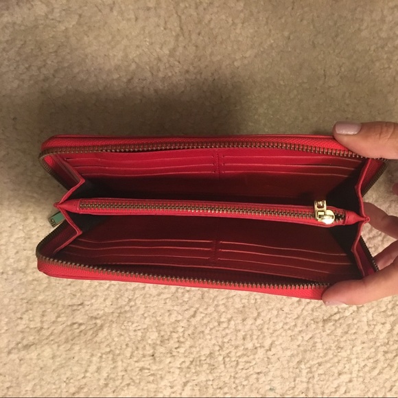 Carolina Herrera Red Wallets - Picture 3 of 6