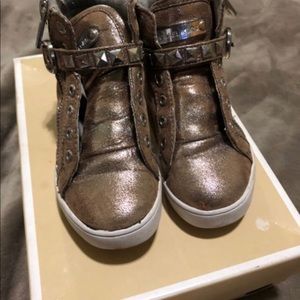 Micheal Kors toddler sneakers.