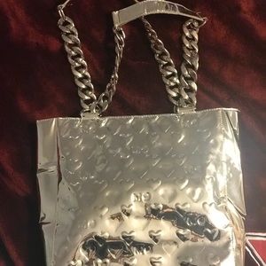 Large Silver Marc Jacobs Tote