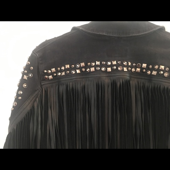 SOLD Coachella moto jacket by Guess - Picture 7 of 8