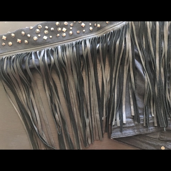 SOLD Coachella moto jacket by Guess - Picture 8 of 8