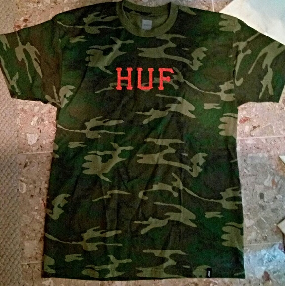 HUF Other - Mens Huf Camo Shirt
