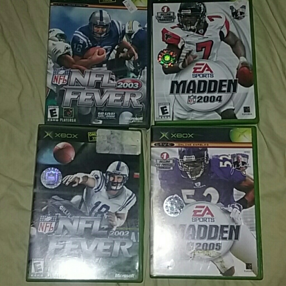 X Box 5pk Football games!