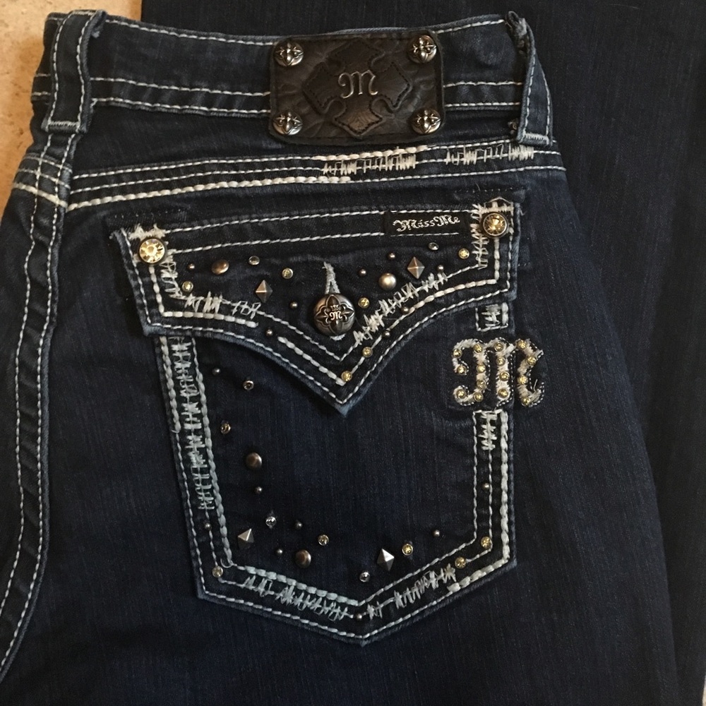 Miss Me Easy Boot jeans size 32, inseam 33