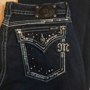 Miss Me Easy Boot jeans size 32, inseam 33