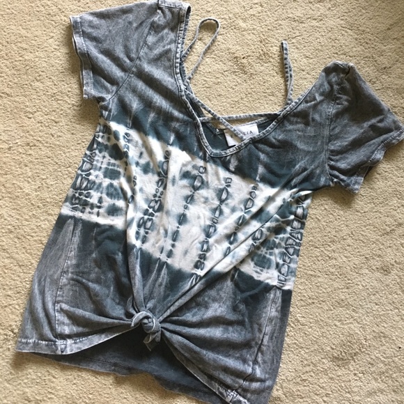 Buckle Tops - Tye dye boho top size xs