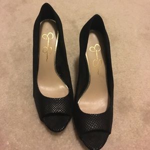 Jessica Simpson black Heels 👠8/38
