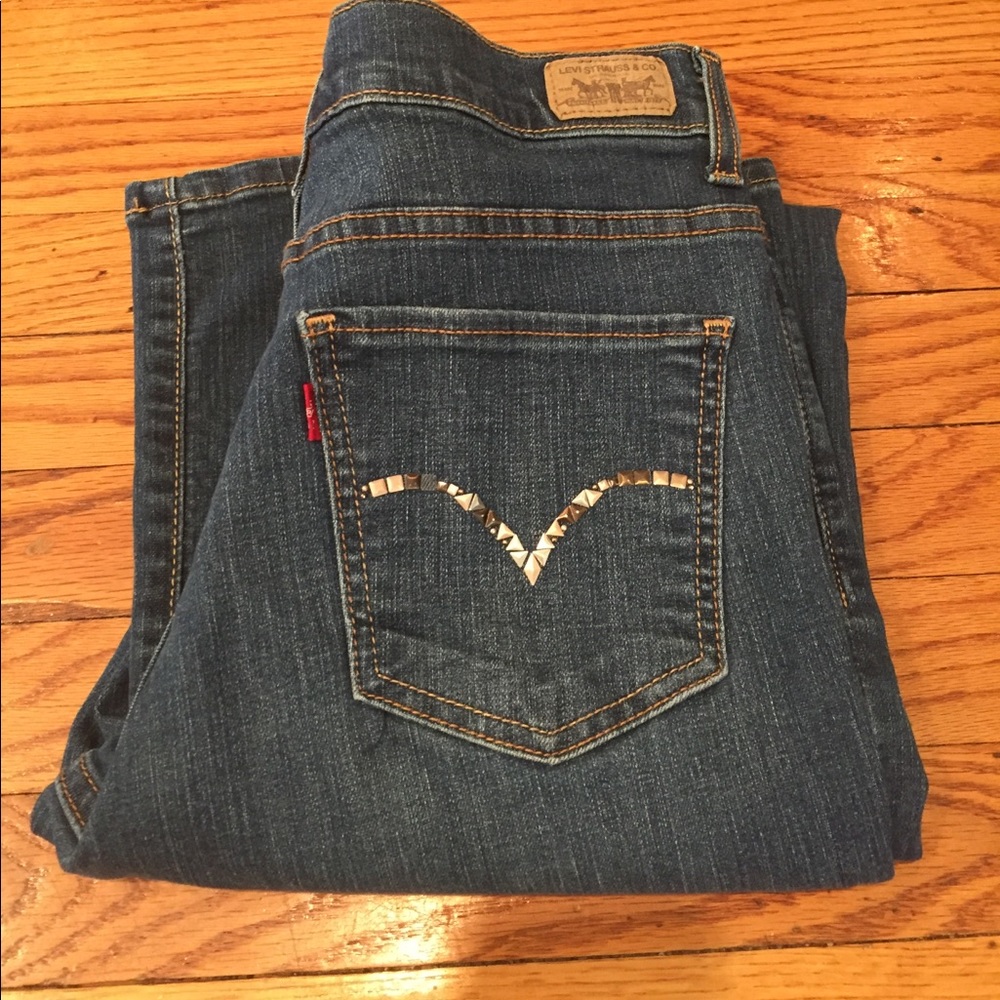 Levi's 512 bootcut perfectly slimming jeans