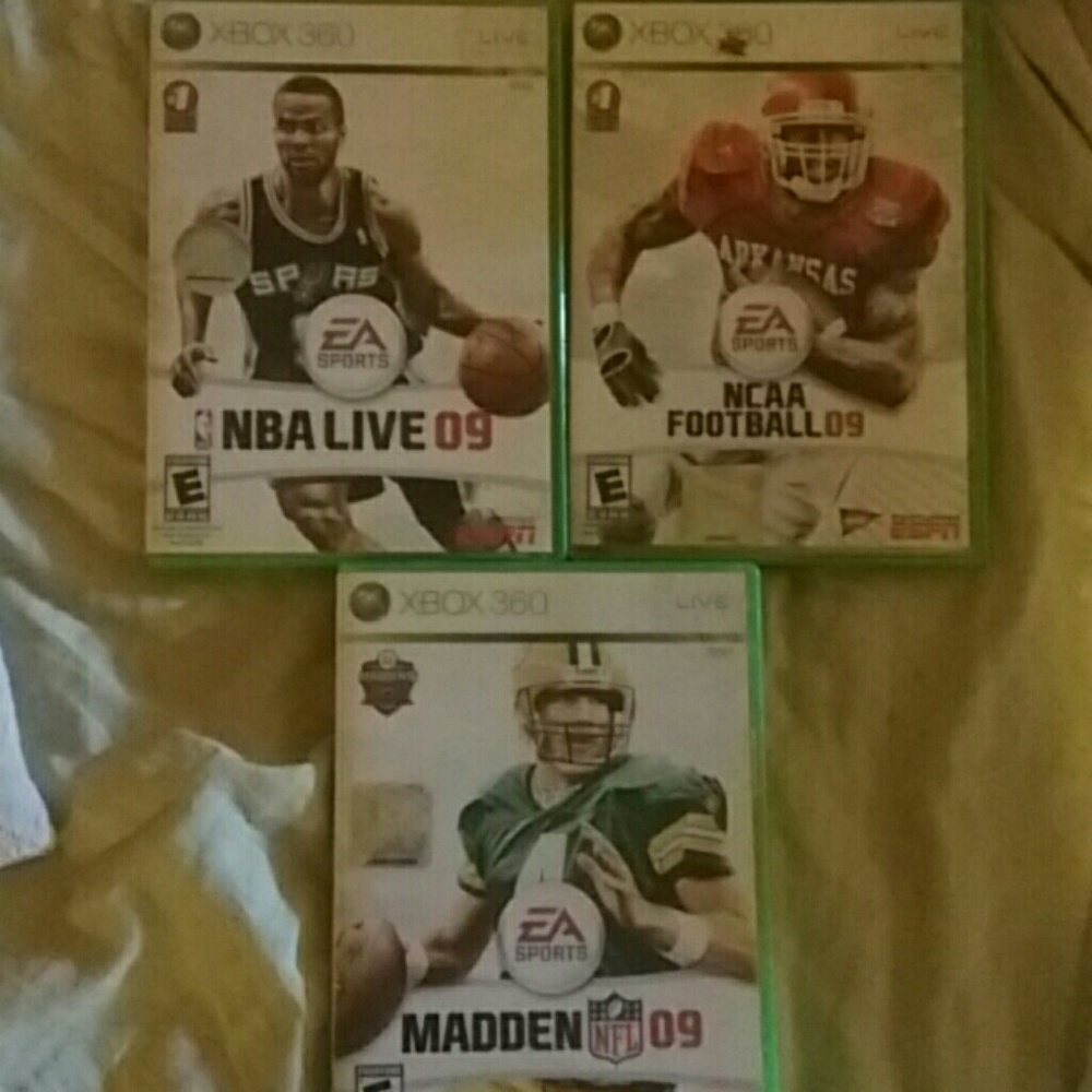 XBOX 360 games (Set of 3) !