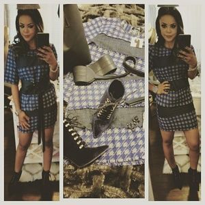 2 piece box skirt set