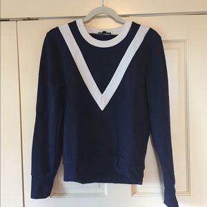 J Crew vintage-looking sweatshirt