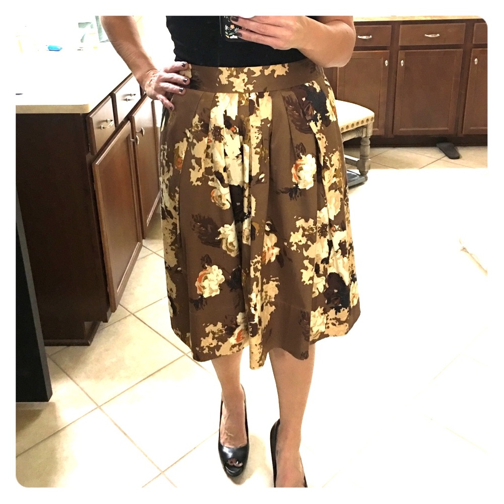 🍂Gorgeous Sateen Talbots Skirt🍂
