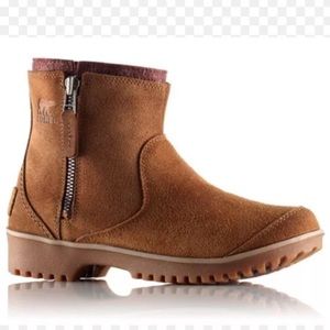 Sorel Meadow Zip Suede Boot size 8