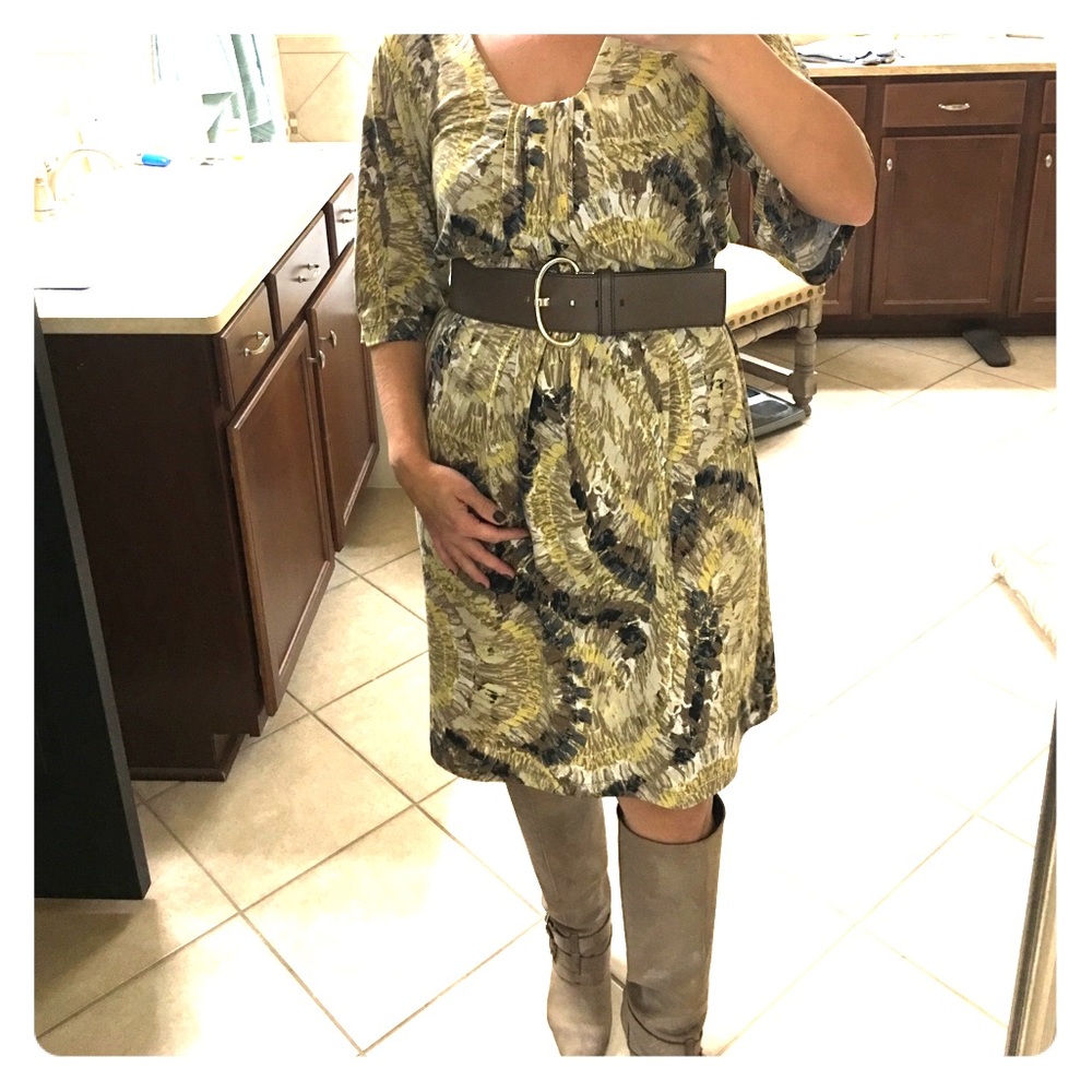 Oversized Shift Dress