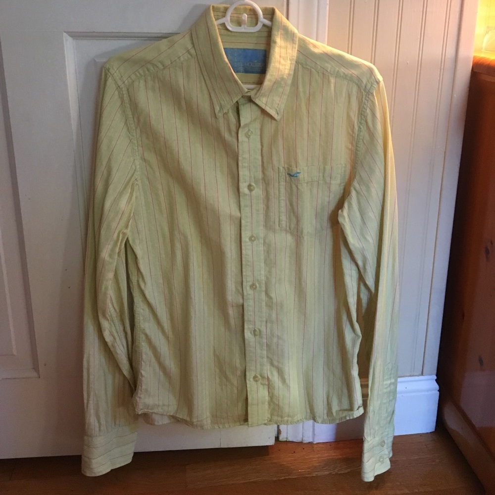 Hollister Cream Button Down