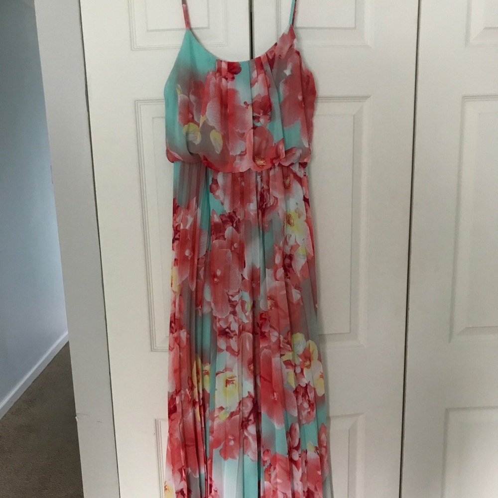 Floral maxi dress