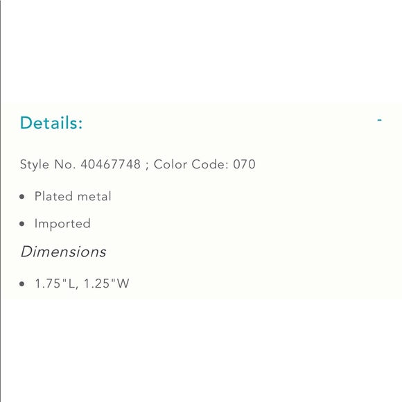 Anthropologi crescent hoop earring - Picture 5 of 6