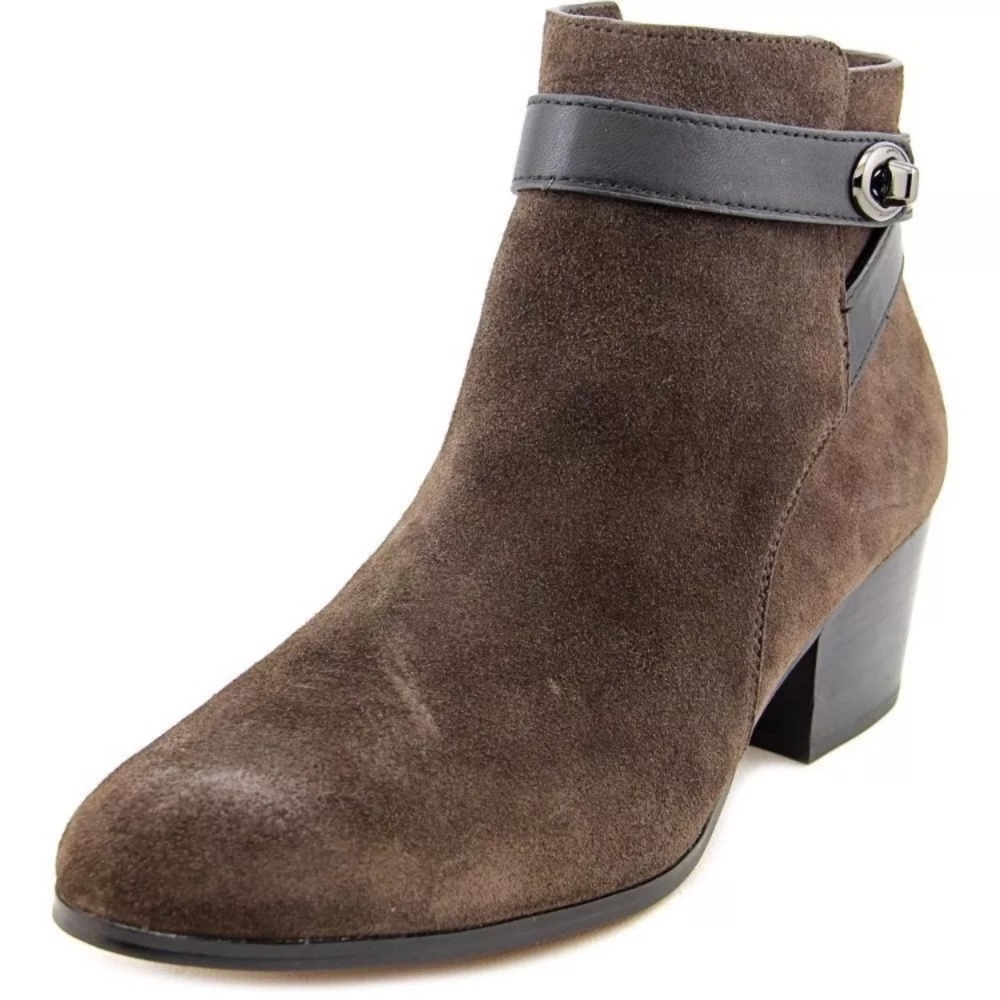 Coach Patricia Ankle Boots Chestnut Brown size 10