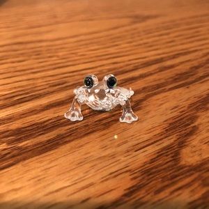 Swarovski frog