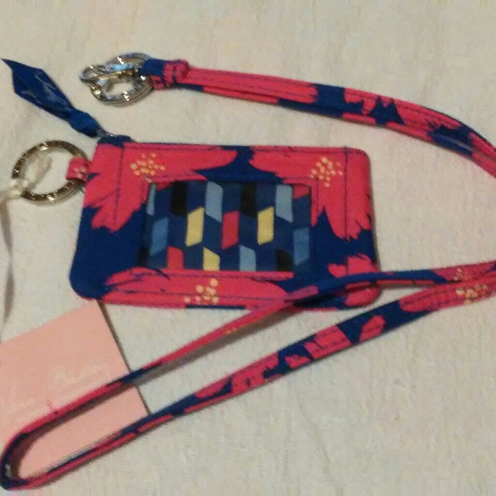 Vera Bradley Zip ID Case Set Art Poppies