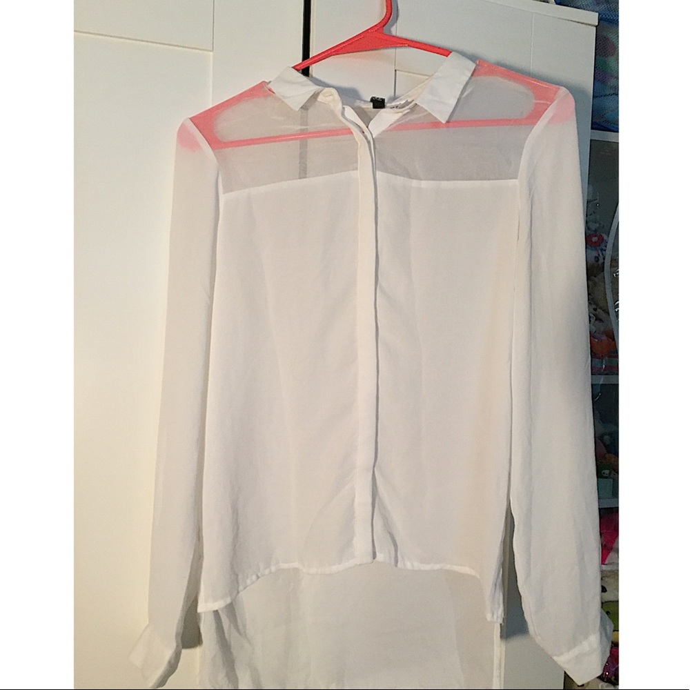 H&M white blouse
