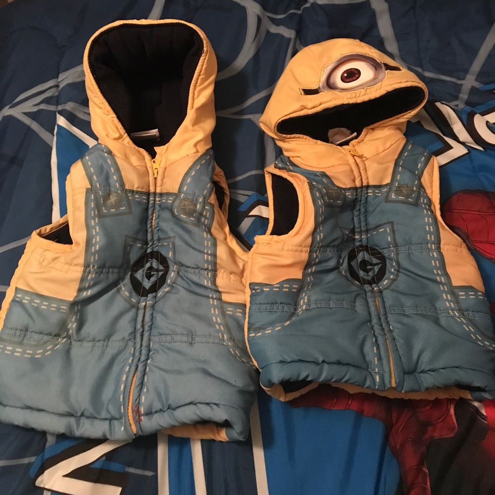 5T and 3T vest for toddler