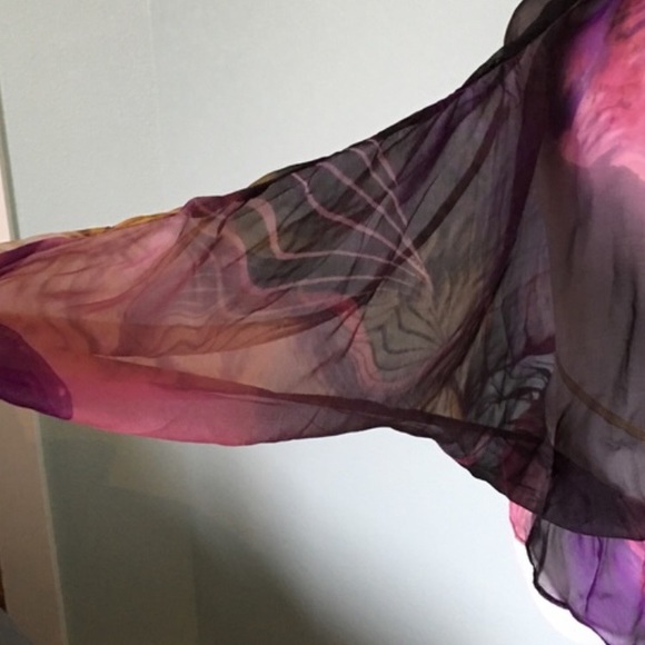 Tracy Porter Sheer Blouse - Picture 3 of 4