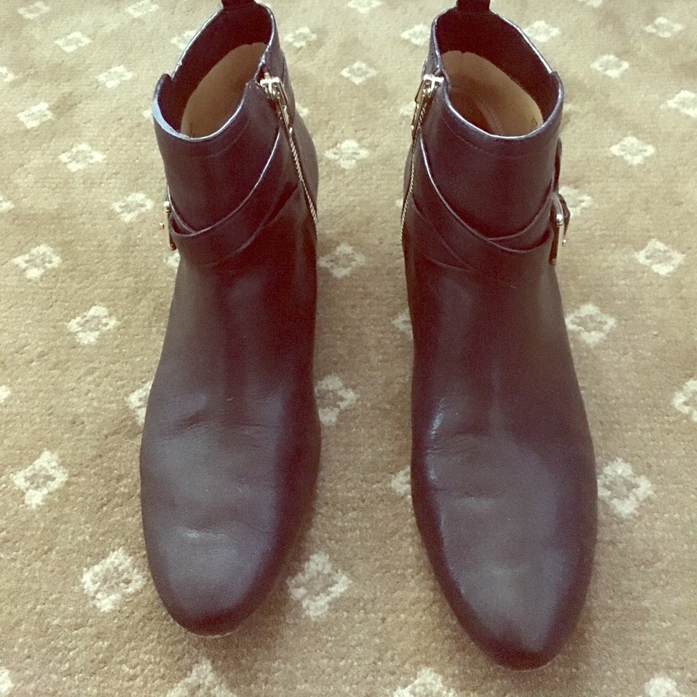 Gently worn coach boots