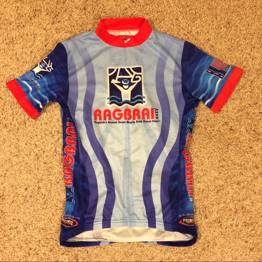 RAGBRAI cycling jersey. Never worn.