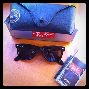 Ray Ban polarized wayfarer