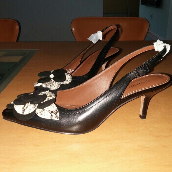DonaldJPliner Rita Flower Ornament Slingback